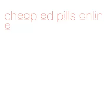 cheap ed pills online