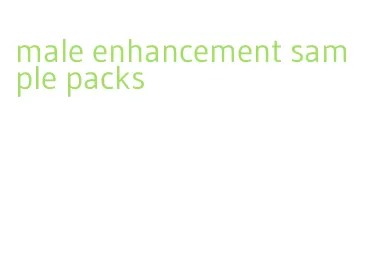 male enhancement sample packs